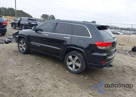 2014 Jeep Grand Cherokee Overland z USA, uszkodzony, nr VIN 1C4RJECM0EC300286